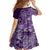 Africa Floral mix Maasai Shuka Family Matching Mermaid Dress and Hawaiian Shirt Purple Moitf LT9 - Wonder Print Shop