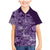 Africa Floral mix Maasai Shuka Family Matching Mermaid Dress and Hawaiian Shirt Purple Moitf LT9 - Wonder Print Shop