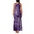 Africa Floral mix Maasai Shuka Family Matching Tank Maxi Dress and Hawaiian Shirt Purple Moitf - Wonder Print Shop