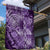 Africa Floral mix Maasai Shuka Garden Flag Purple Moitf - Wonder Print Shop