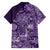 Africa Floral mix Maasai Shuka Hawaiian Shirt Purple Moitf - Wonder Print Shop