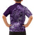 Africa Floral mix Maasai Shuka Hawaiian Shirt Purple Moitf - Wonder Print Shop