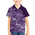 Africa Floral mix Maasai Shuka Kid Hawaiian Shirt Purple Moitf - Wonder Print Shop