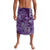 Africa Floral mix Maasai Shuka Lavalava Purple Moitf - Wonder Print Shop