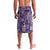 Africa Floral mix Maasai Shuka Lavalava Purple Moitf - Wonder Print Shop