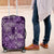 Africa Floral mix Maasai Shuka Luggage Cover Purple Moitf - Wonder Print Shop