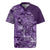 Africa Floral mix Maasai Shuka Rugby Jersey Purple Moitf - Wonder Print Shop