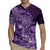 Africa Floral mix Maasai Shuka Rugby Jersey Purple Moitf - Wonder Print Shop