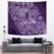 Africa Floral mix Maasai Shuka Tapestry Purple Moitf