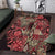 Africa Floral mix Maasai Shuka Area Rug Red Moitf LT9 - Wonder Print Shop