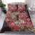 Africa Floral mix Maasai Shuka Bedding Set Red Moitf LT9 - Wonder Print Shop