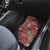 Africa Floral mix Maasai Shuka Car Mats Red Moitf LT9 - Wonder Print Shop