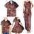 Africa Floral mix Maasai Shuka Family Matching Tank Maxi Dress and Hawaiian Shirt Red Moitf - Wonder Print Shop