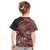 Africa Floral mix Maasai Shuka Kid T Shirt Red Moitf - Wonder Print Shop