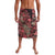 Africa Floral mix Maasai Shuka Lavalava Red Moitf - Wonder Print Shop