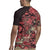 Africa Floral mix Maasai Shuka Rugby Jersey Red Moitf - Wonder Print Shop