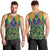 African Pattern Traditional Kanga Style Men Tank Top - Wonder Print Shop