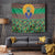 African Pattern Traditional Kanga Style Tapestry