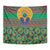 African Pattern Traditional Kanga Style Tapestry