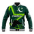 Pakistan Cricket Helmet Baseball Jacket Proud Shaheen Falcon Star and Crescent LT9 - Wonder Print Shop