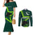 pakistan-cricket-helmet-couples-matching-mermaid-dress-and-long-sleeve-button-shirts-proud-shaheen-falcon-star-and-crescent