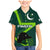 Pakistan Cricket Helmet Family Matching Mermaid Dress and Hawaiian Shirt Proud Shaheen Falcon Star and Crescent LT9 - Wonder Print Shop