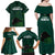 Pakistan Cricket Helmet Family Matching Off Shoulder Maxi Dress and Hawaiian Shirt Proud Shaheen Falcon Star and Crescent LT9 - Wonder Print Shop