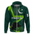 Pakistan Cricket Helmet Hoodie Proud Shaheen Falcon Star and Crescent - Wonder Print Shop