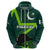 Pakistan Cricket Helmet Hoodie Proud Shaheen Falcon Star and Crescent - Wonder Print Shop