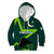 Pakistan Cricket Helmet Kid Hoodie Proud Shaheen Falcon Star and Crescent - Wonder Print Shop