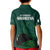 Pakistan Cricket Helmet Kid Polo Shirt Proud Shaheen Falcon Star and Crescent - Wonder Print Shop