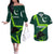 Custom Pakistan Cricket Helmet Couples Matching Off The Shoulder Long Sleeve Dress and Hawaiian Shirt Proud Shaheen Falcon Star and Crescent LT9 - Wonder Print Shop