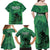 Pakistan Cricket Family Matching Off Shoulder Maxi Dress and Hawaiian Shirt Go Falcon World Cup 2023 Sporty Style LT9 - Wonder Print Shop