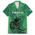 Pakistan Cricket Family Matching Short Sleeve Bodycon Dress and Hawaiian Shirt Go Falcon World Cup 2023 Sporty Style - Wonder Print Shop