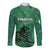 Pakistan Cricket Long Sleeve Button Shirt Go Falcon World Cup 2023 Sporty Style - Wonder Print Shop