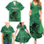 Custom Pakistan Cricket Family Matching Summer Maxi Dress and Hawaiian Shirt Go Falcon World Cup 2023 Sporty Style - Wonder Print Shop