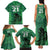 Custom Pakistan Cricket Family Matching Tank Maxi Dress and Hawaiian Shirt Go Falcon World Cup 2023 Sporty Style - Wonder Print Shop