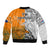 Fiji Australia Rugby Bomber Jacket World Cup 2023 Polynesia Tapa Mixed Indigenous Aboriginal LT9 - Wonder Print Shop