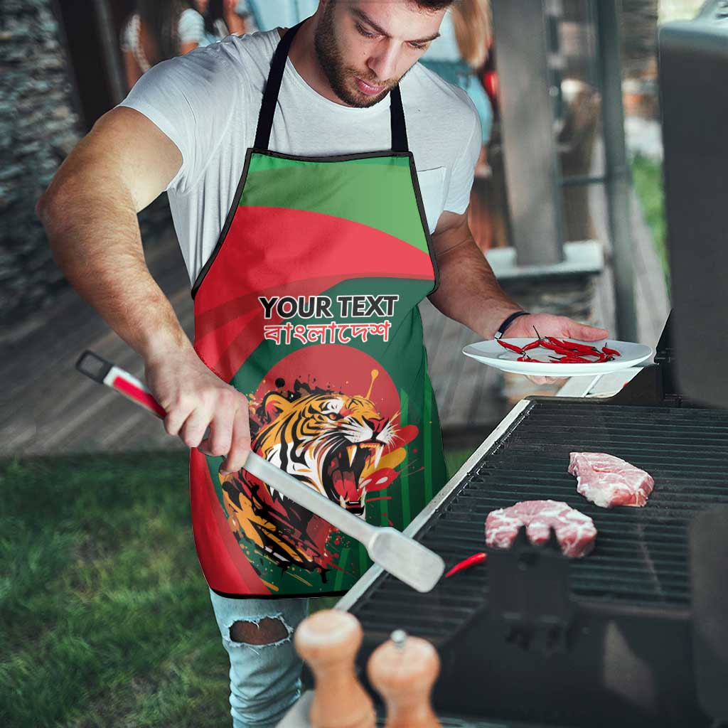 Royal Bengal Tiger Bangladesh Personalized Apron - Wonder Print Shop