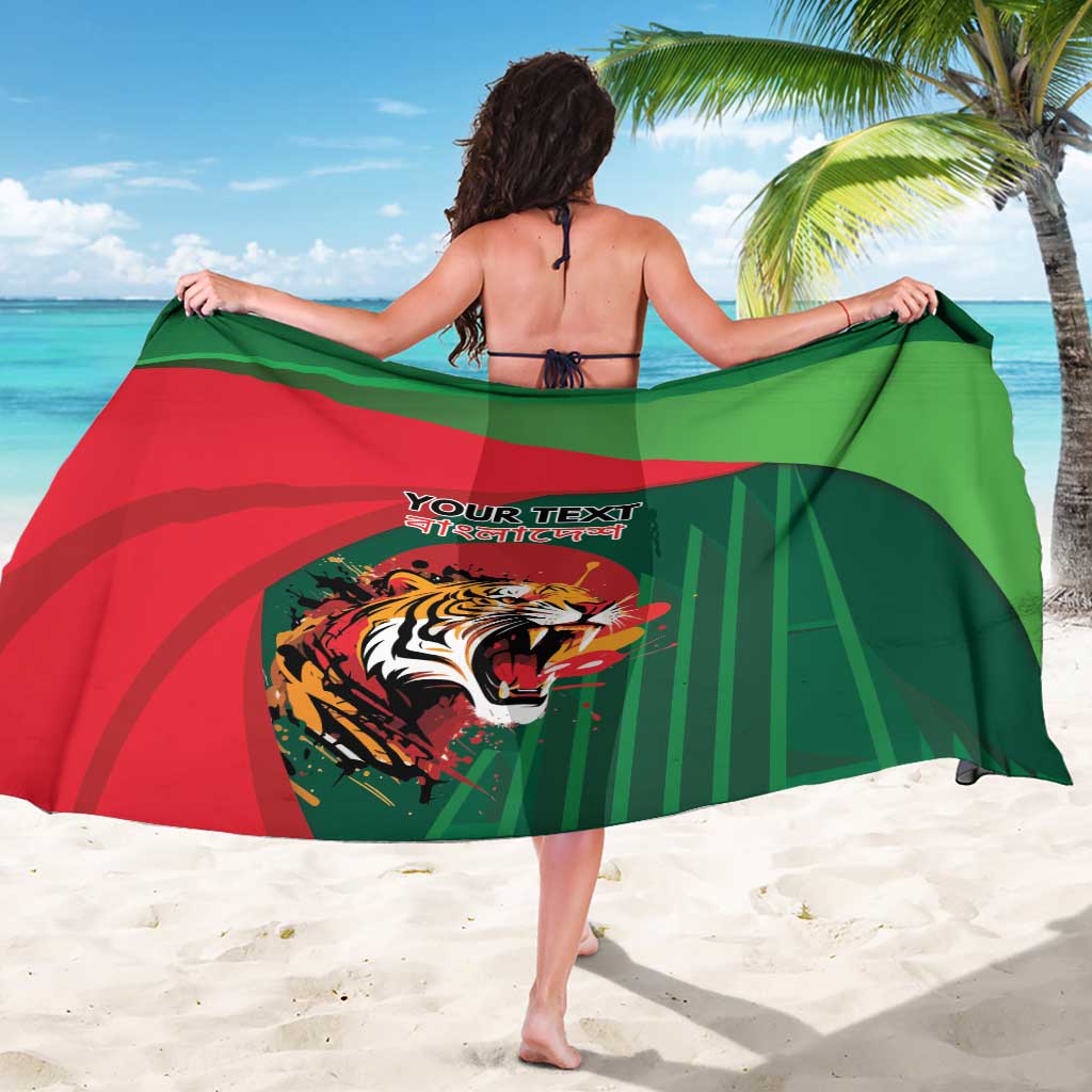 Royal Bengal Tiger Bangladesh Personalized Sarong - Wonder Print Shop