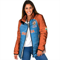 Custom India Cricket Spirit 2026 Padded Jacket World T20 Edition - Wonder Print Shop