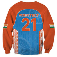 Custom India Cricket Spirit 2026 Sweatshirt World T20 Edition - Wonder Print Shop