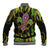 Feather Mask Mardi Gras Baseball Jacket LT9 - Wonder Print Shop