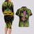 Feather Mask Mardi Gras Couples Matching Long Sleeve Bodycon Dress and Hawaiian Shirt LT9 - Wonder Print Shop