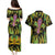 Feather Mask Mardi Gras Couples Matching Puletasi and Hawaiian Shirt LT9 - Wonder Print Shop