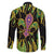 Feather Mask Mardi Gras Family Matching Long Sleeve Bodycon Dress and Hawaiian Shirt LT9 - Wonder Print Shop