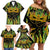 Feather Mask Mardi Gras Family Matching Off Shoulder Short Dress and Hawaiian Shirt LT9 - Wonder Print Shop