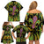 Feather Mask Mardi Gras Family Matching Off Shoulder Short Dress and Hawaiian Shirt LT9 - Wonder Print Shop