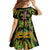 Feather Mask Mardi Gras Family Matching Short Sleeve Bodycon Dress and Hawaiian Shirt - Wonder Print Shop