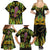 Feather Mask Mardi Gras Family Matching Summer Maxi Dress and Hawaiian Shirt - Wonder Print Shop